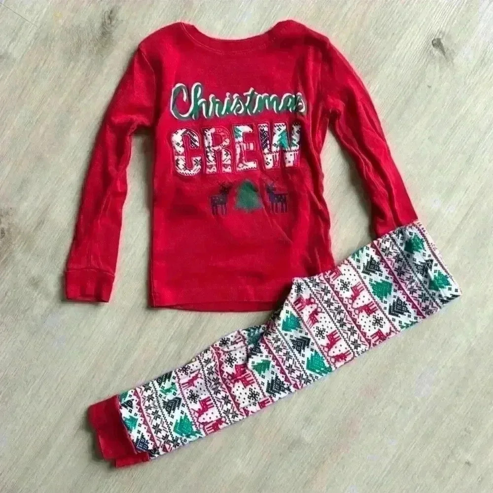 Christmas Crew pajamas size 3T